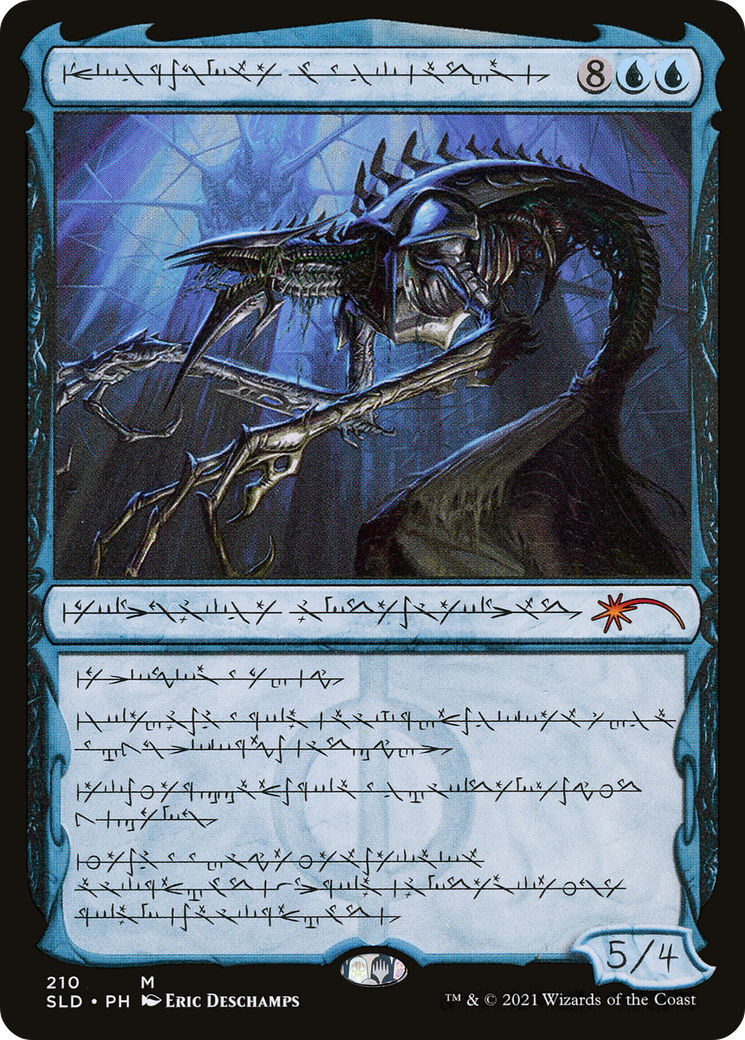 Jin-Gitaxias, Core Augur (Phyrexian) (SLD-210) - Secret Lair Drop Foil