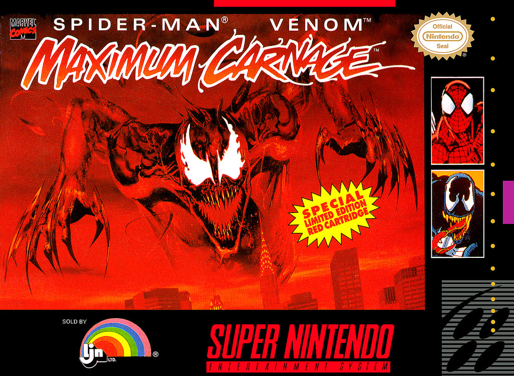 Spider-Man Venom: Maximum Carnage - Super Nintendo (SNES)