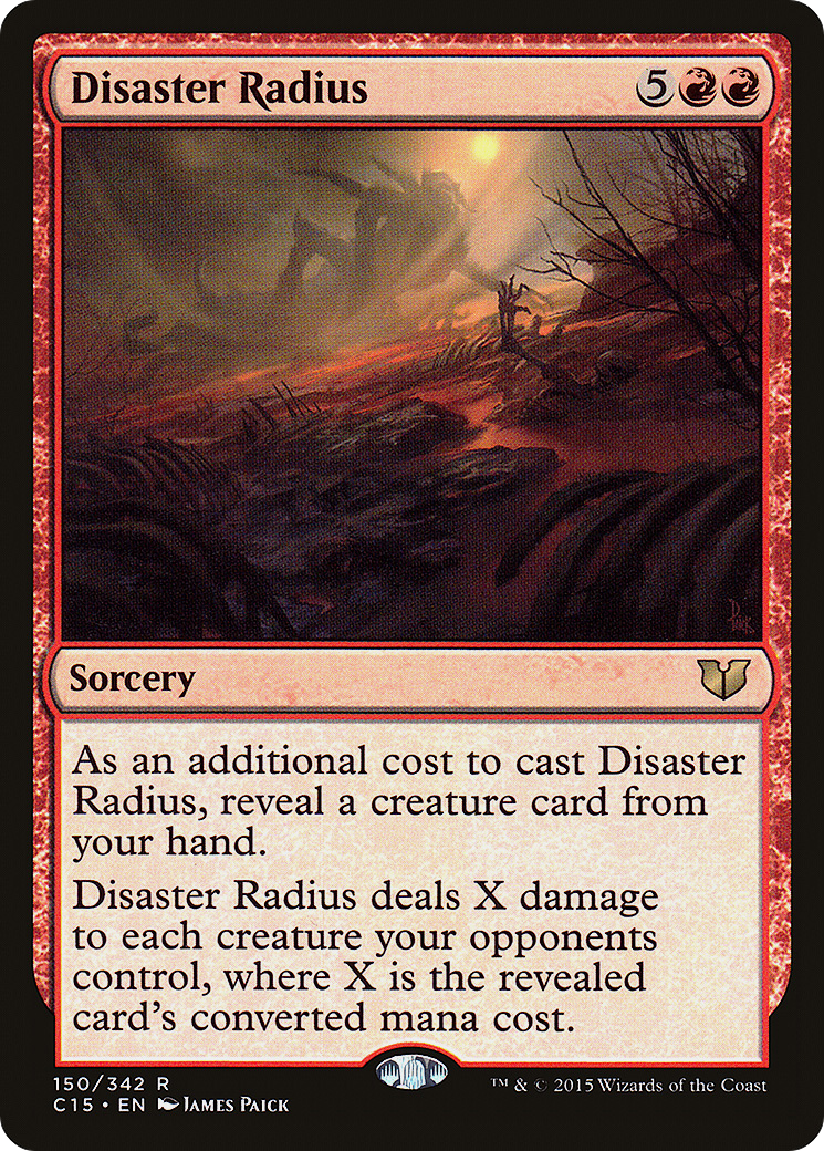Disaster Radius (C15-150) - Commander 2015