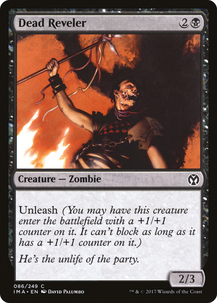 Dead Reveler (IMA-086) - Iconic Masters Foil