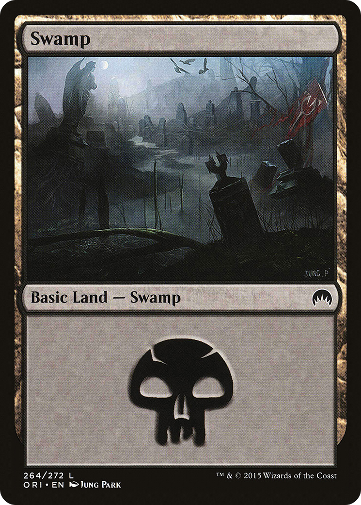 Swamp (ORI-264) - Magic Origins Foil