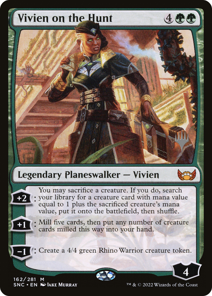 Vivien on the Hunt (PPSNC-162P) - Streets of New Capenna Promos