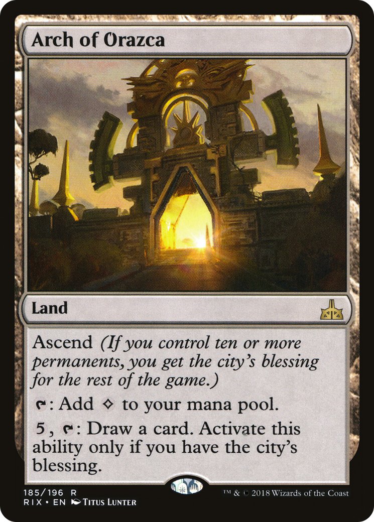 Arch of Orazca (RIX-185) - Rivals of Ixalan