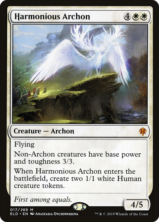 Harmonious Archon (ELD-017) - Throne of Eldraine Foil
