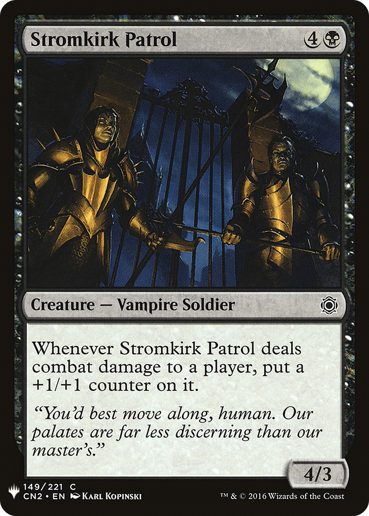 Stromkirk Patrol (LIST-149) - The List