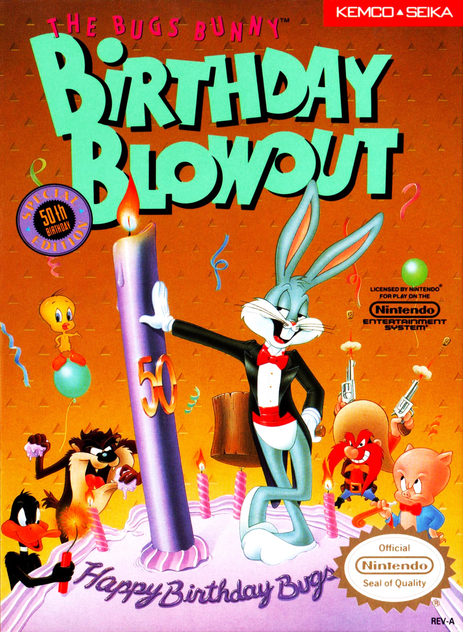 The Bugs Bunny Birthday Blowout - Nintendo (NES)