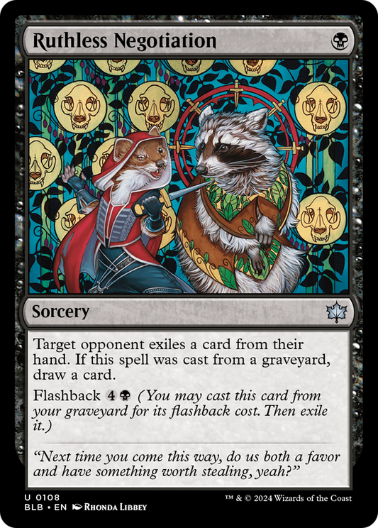 Ruthless Negotiation (BLB-108) - Bloomburrow
