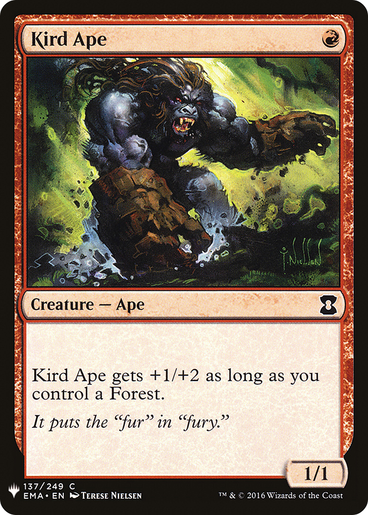 Kird Ape (LIST-137) - The List