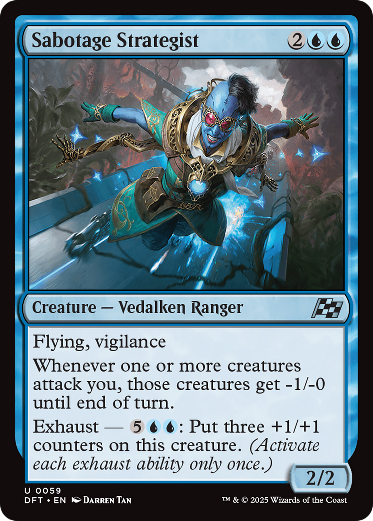 Sabotage Strategist (DFT-059) - Aetherdrift