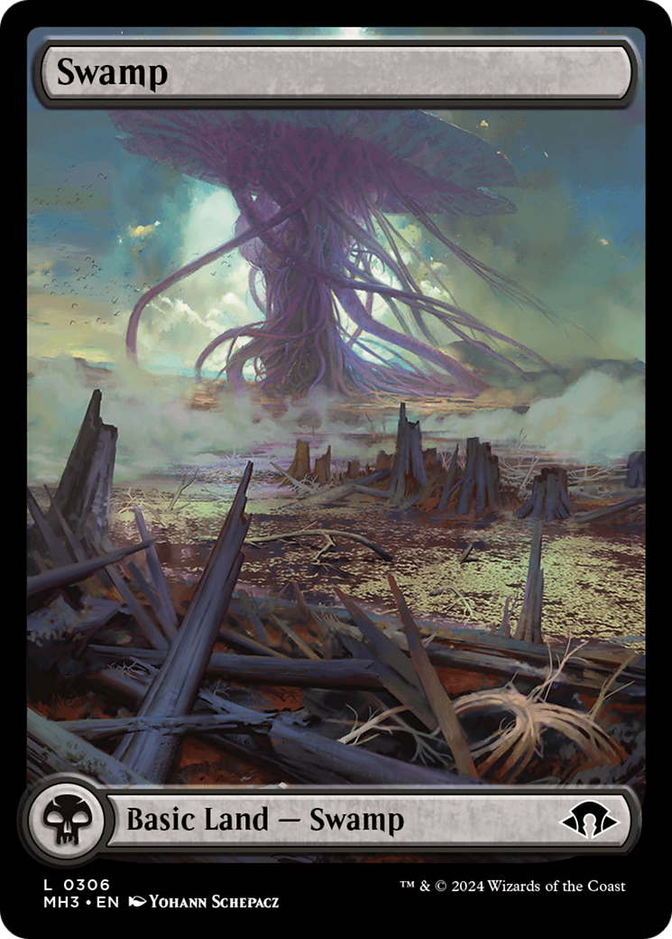 Swamp (MH3-306) - Modern Horizons 3 Foil