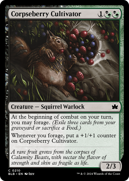 Corpseberry Cultivator (BLB-210) - Bloomburrow Foil