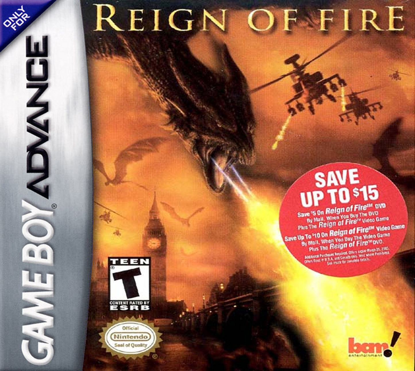 Reign of Fire - Game Boy Advance (GBA)