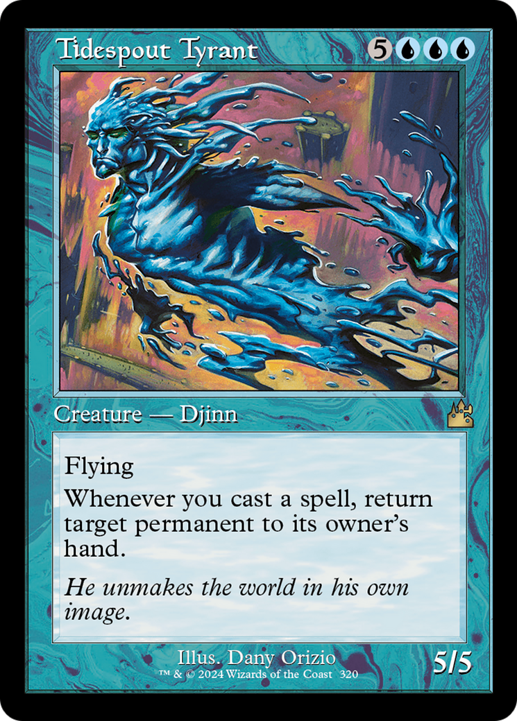 Tidespout Tyrant (RVR-320) - Ravnica Remastered Foil