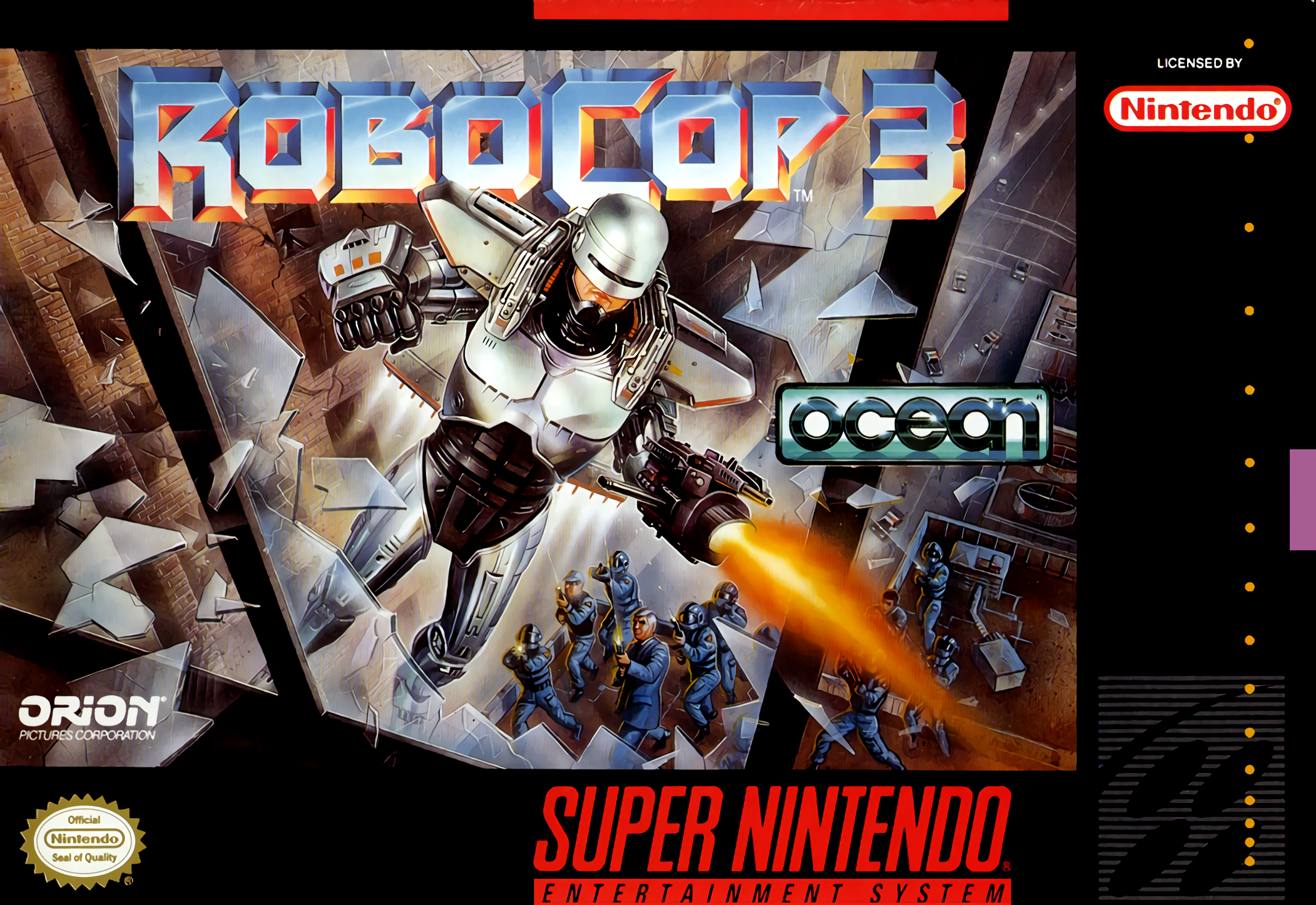 RoboCop 3 - Super Nintendo (SNES)