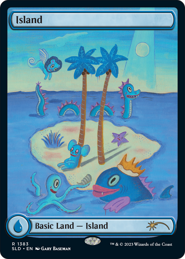 Island (SLD-1383) - Secret Lair Drop: (Full Art)