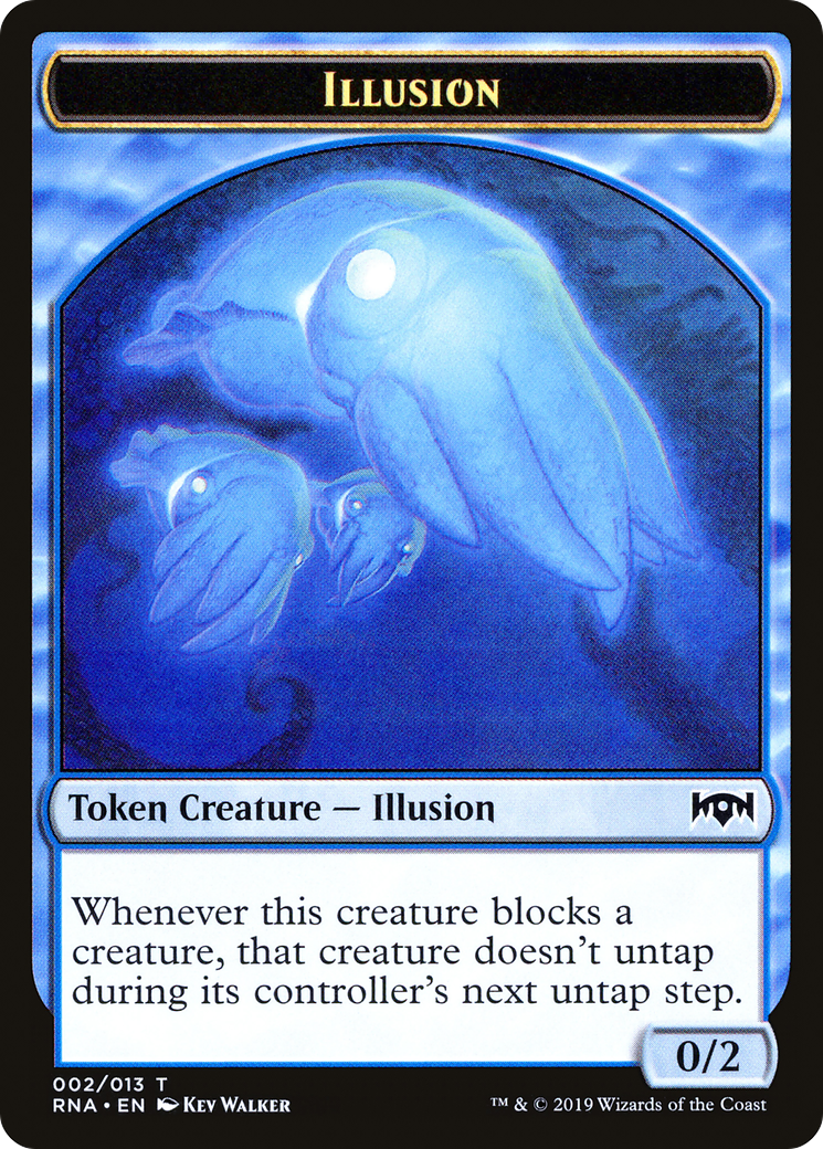 Illusion (RNA-002) - Ravnica Allegiance Tokens