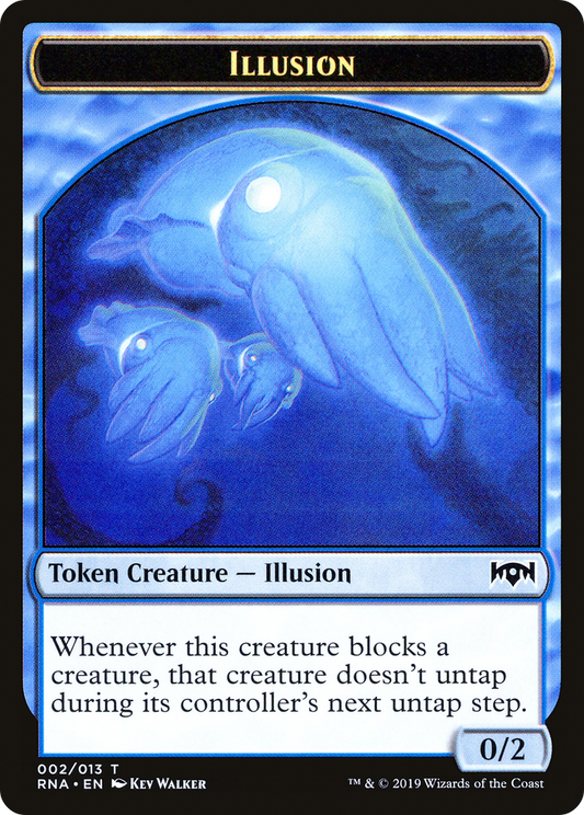 Illusion (RNA-002) - Ravnica Allegiance Tokens