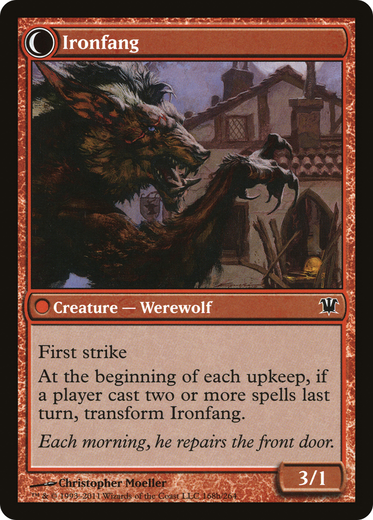 Village Ironsmith (ISD-168) - Innistrad: (Double Faced Transform) Foil