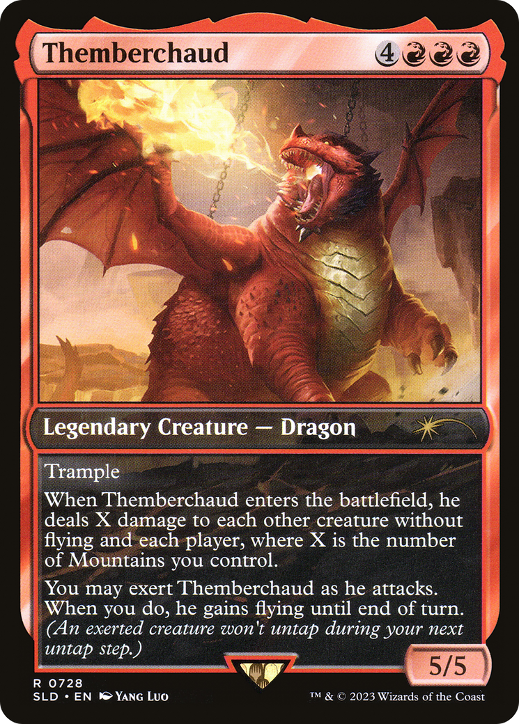 Themberchaud (SLD-728) - Secret Lair Drop (Borderless) Foil