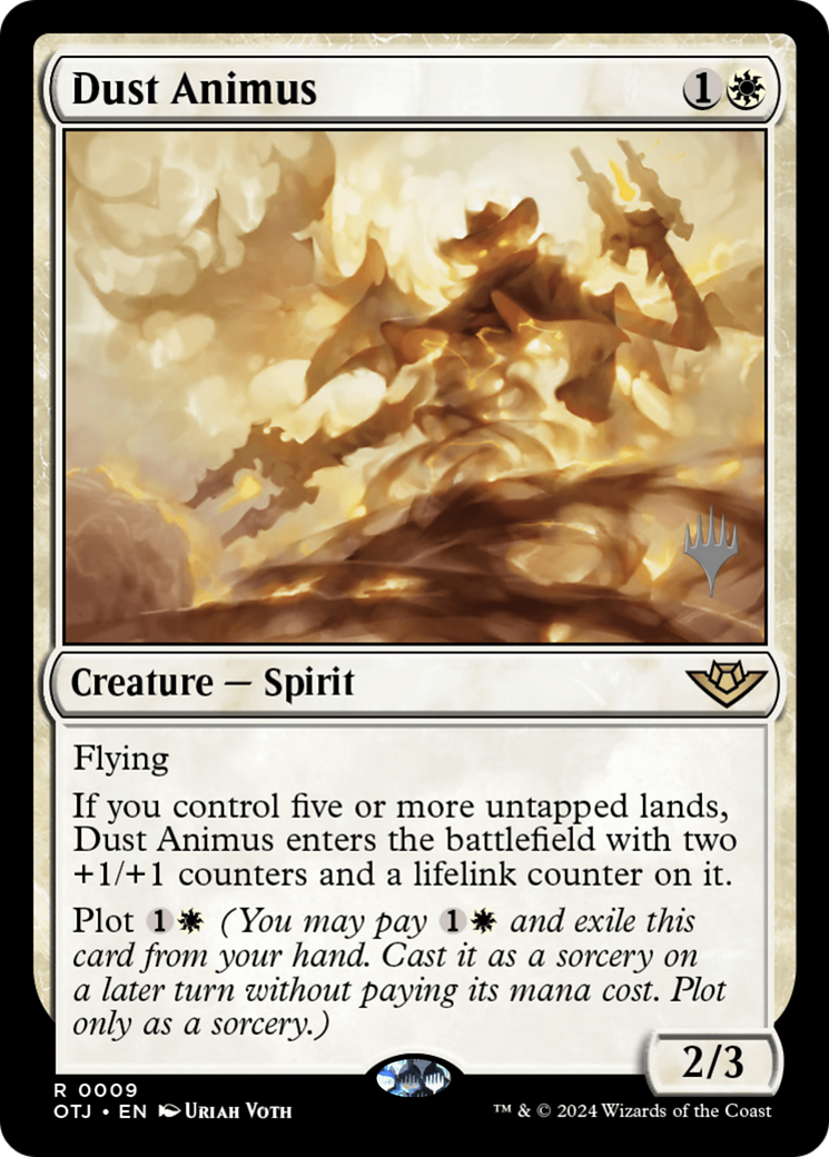 Dust Animus (PPOTJ-09P) - Outlaws of Thunder Junction Promos