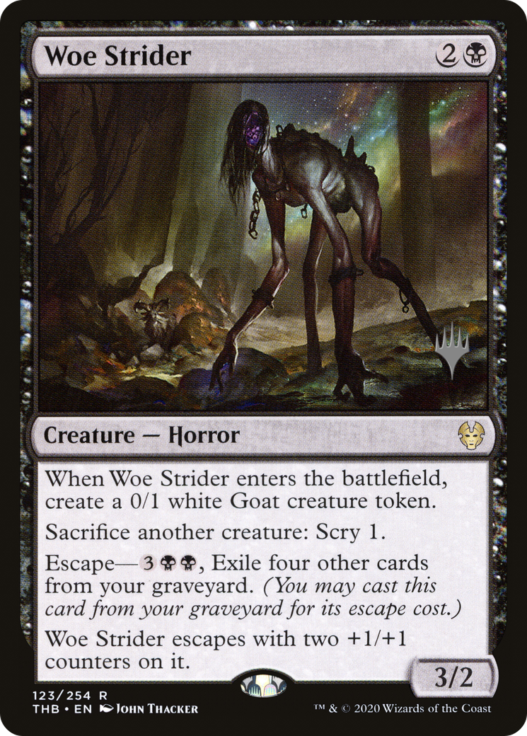 Woe Strider (PPTHB-123P) - Theros Beyond Death Promos Foil