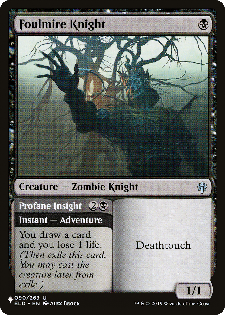 Foulmire Knight (ELD) (LIST-090/269) - The List