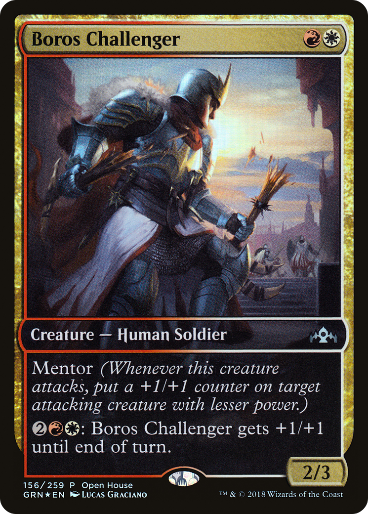 Boros Challenger (OHP-156) - Guilds of Ravnica Promos Foil