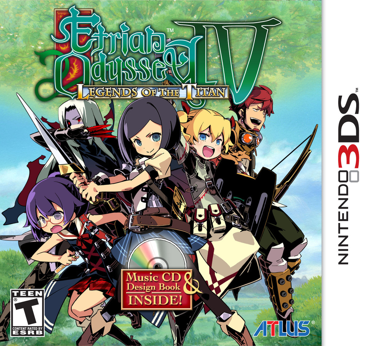 Etrian Odyssey IV Legends of the Titan - Nintendo 3DS