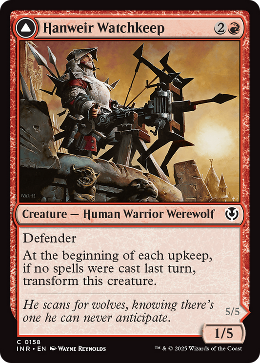 Hanweir Watchkeep (INR-158) - Innistrad Remastered