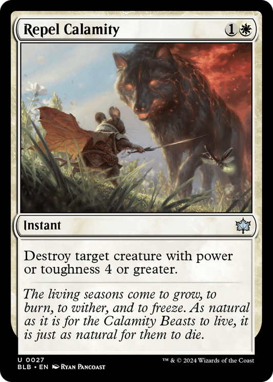 Repel Calamity (BLB-027) - Bloomburrow