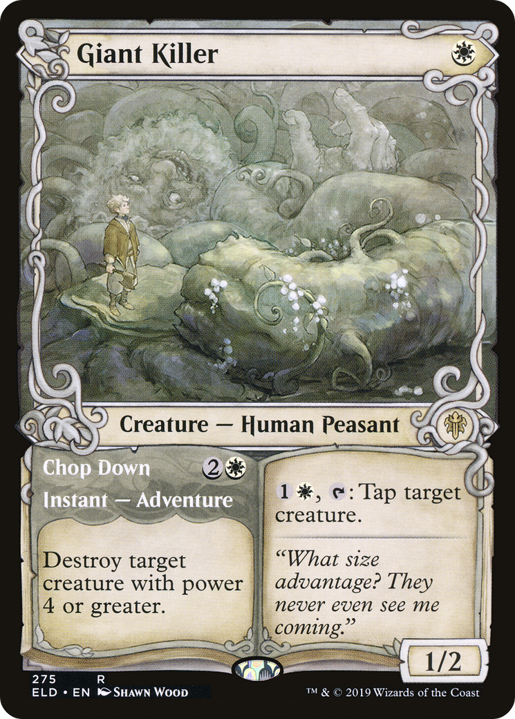 Giant Killer // Chop Down (ELD-275) - Throne of Eldraine: (Showcase)