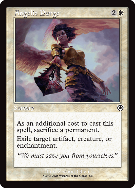 Angelic Purge (Retro Frame) (INR-333) - Innistrad Remastered