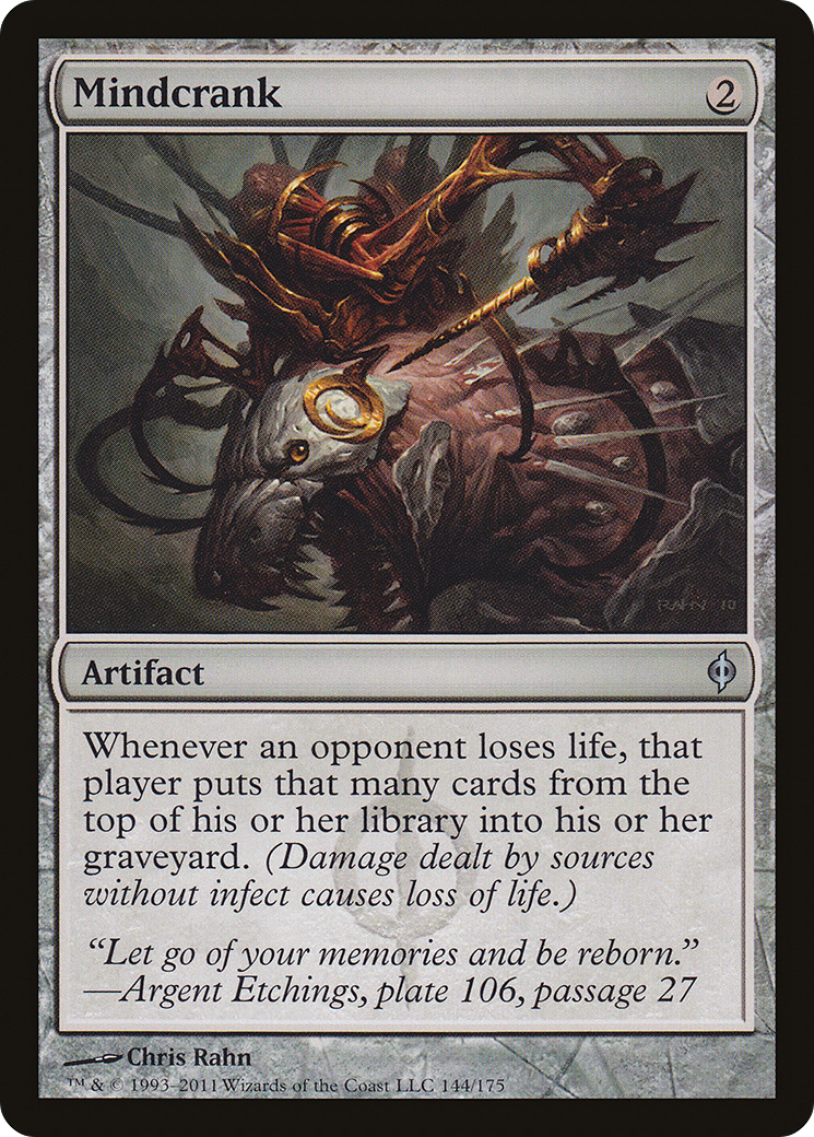 Mindcrank (NPH-144) - New Phyrexia Foil