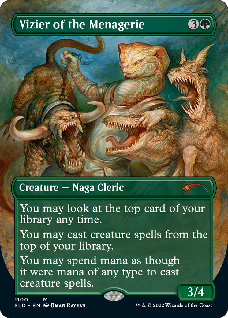 Vizier of the Menagerie (SLD-1100) - Secret Lair Drop (Borderless)