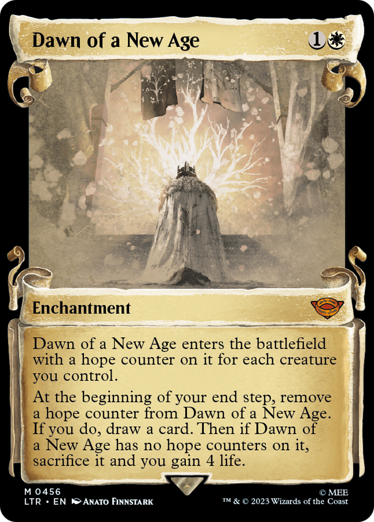 Dawn of a New Age (LTR-456) - The Lord of the Rings: Tales of Middle-earth: (Showcase) Foil