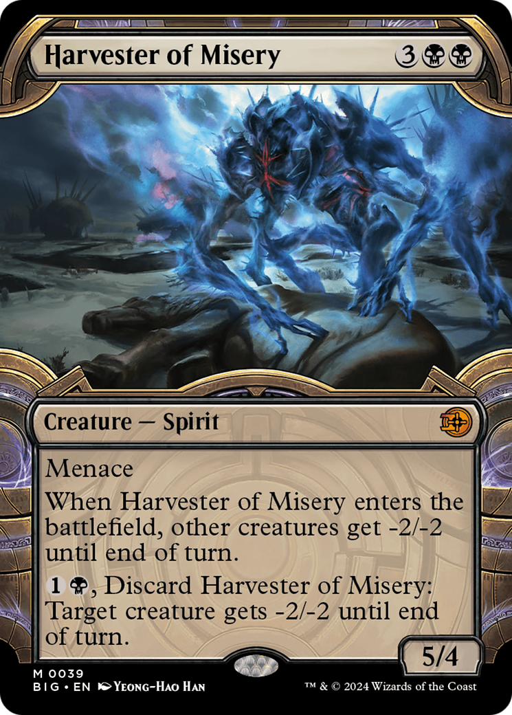 Harvester of Misery (BIG-039) - The Big Score: (Showcase) Foil
