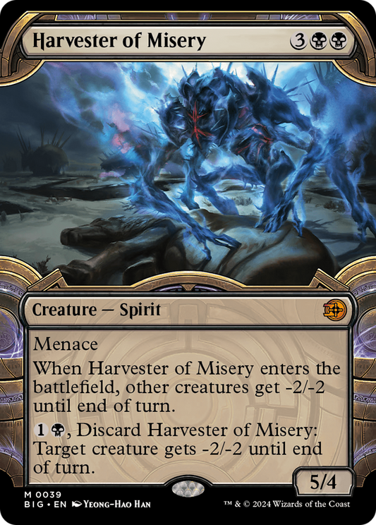Harvester of Misery (BIG-039) - The Big Score: (Showcase) Foil