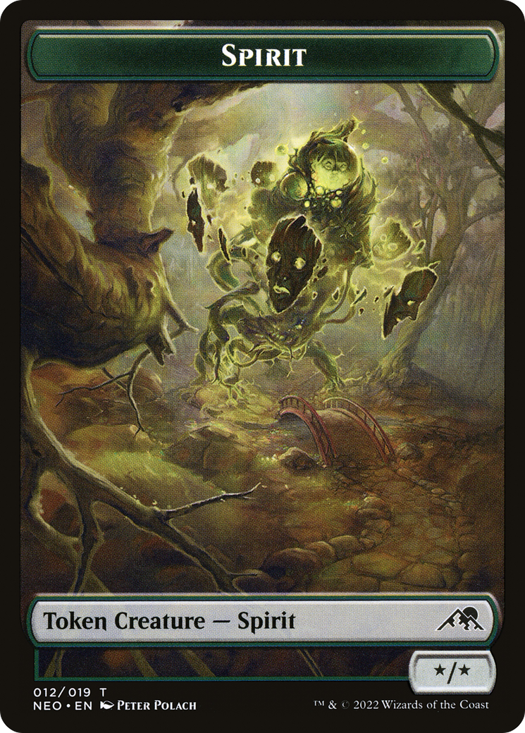 Spirit (NEO-012) - Kamigawa: Neon Dynasty Tokens