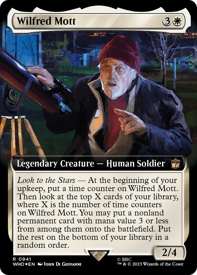 Wilfred Mott (WHO-941) - Doctor Who: (Extended Art) Foil