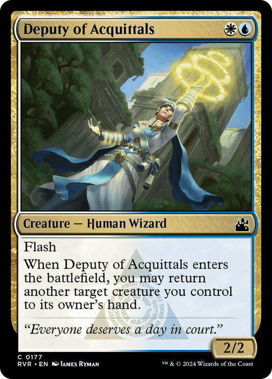 Deputy of Acquittals (RVR-177) - Ravnica Remastered