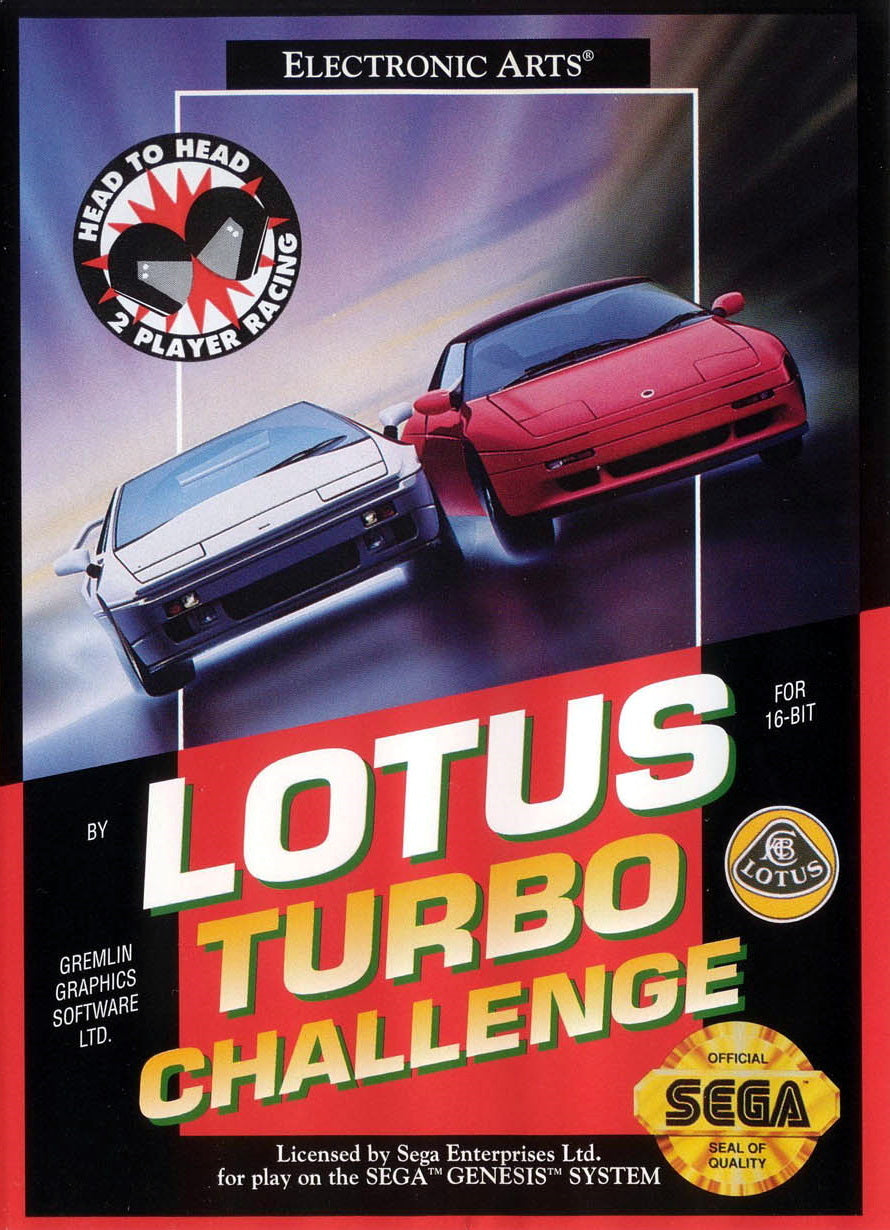 Lotus Turbo Challenge - Sega Genesis