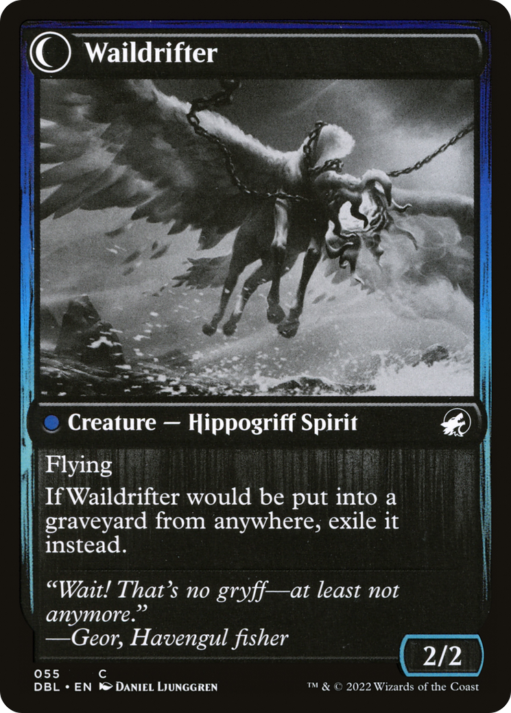 Galedrifter (DBL-055) - Innistrad: Double Feature: (Double Faced Transform) Foil