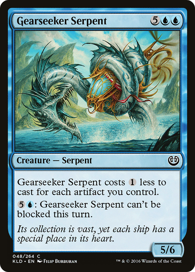 Gearseeker Serpent (KLD-048) - Kaladesh