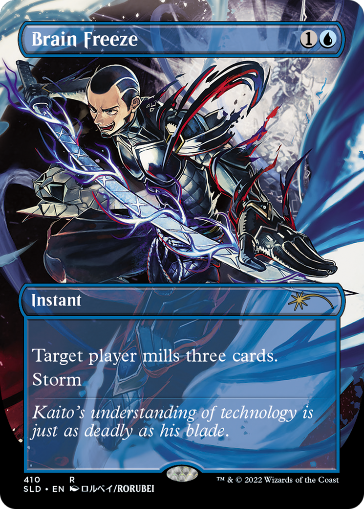 Brain Freeze (SLD-410) - Secret Lair Drop (Borderless)