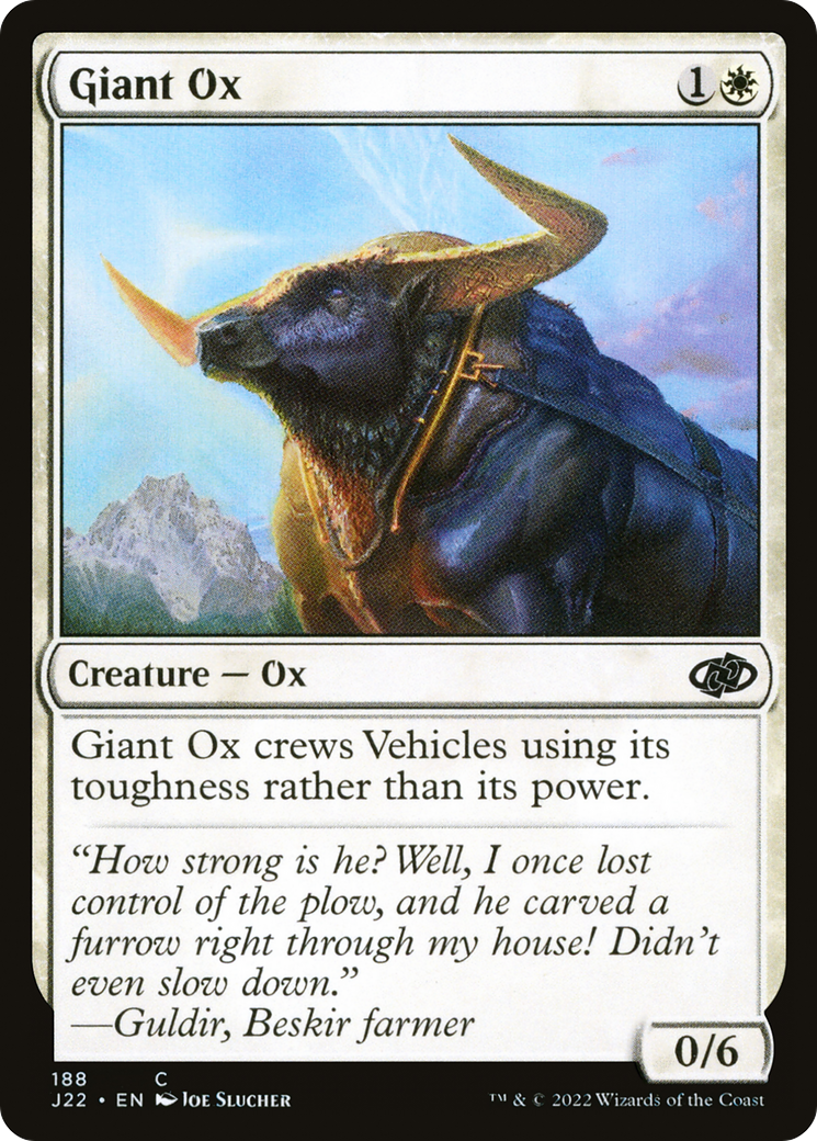 Giant Ox (J22-188) - Jumpstart 2022