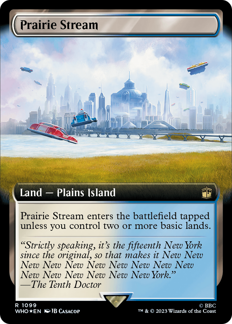 Prairie Stream (WHO-1099) - Doctor Who: (Extended Art) Foil