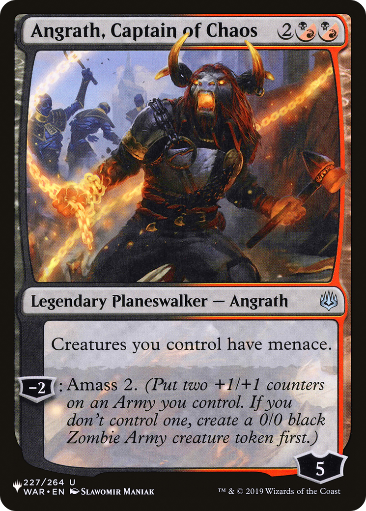 Angrath, Captain of Chaos (LIST-227/264) - The List