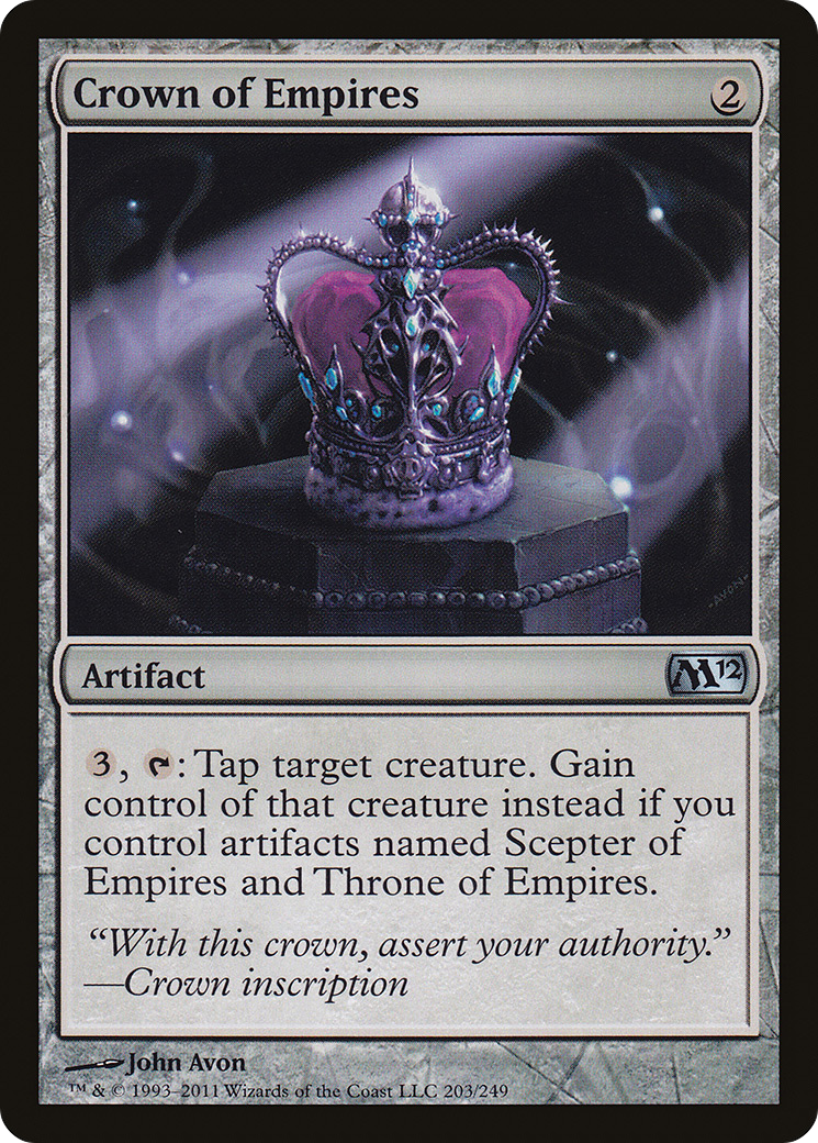 Crown of Empires (M12-203) - Magic 2012 Foil