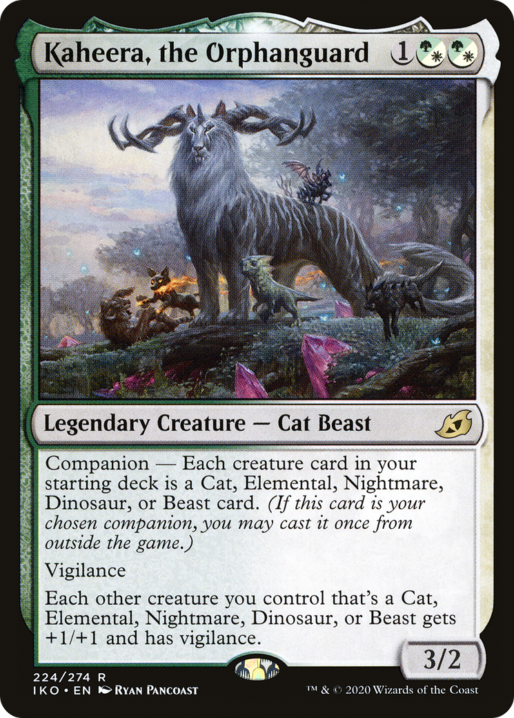 Kaheera, the Orphanguard (IKO-224) - Ikoria: Lair of Behemoths: (companion) Foil