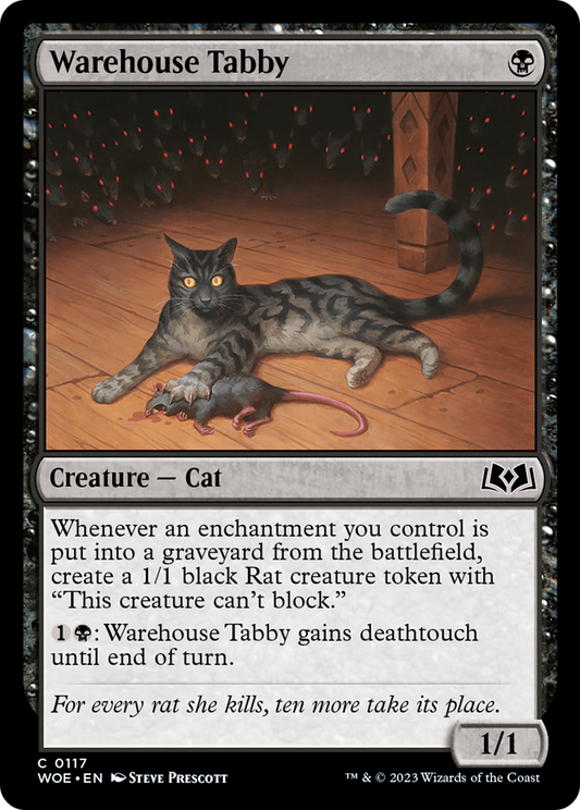 Warehouse Tabby (WOE-117) - Wilds of Eldraine